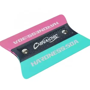 JYM-7033 Car Film Tools TPU Transparent Double Edged Invisible Car Coat Squeegee Cattle Band 11cm*7.5cm