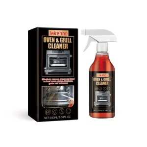 Jakehoe 100ML Oven & Grill Cleaner for Stain Removal Deodorization Odor Oil Removal Oven and Grill Cleaning Agents