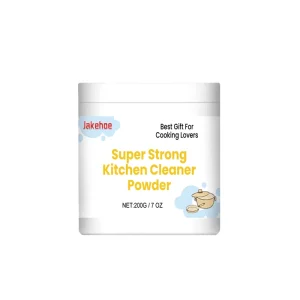 Jakehoe 200g Cleaner Powder Quickly Kitchen Cleaner Powder Effective Powder Degreasing Agent