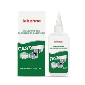 Jakehoe Private Label 100G Bathroom Cleaning Products Multipurpose Organic Bathroom Cleaner Fast Toilet Cleaner