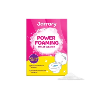 Jarrary Toilet Cleaning Powder Clean Toilet Odor Remove Limescale Manage Glazed Surface Clean Fresh Fragrance Box Packaging