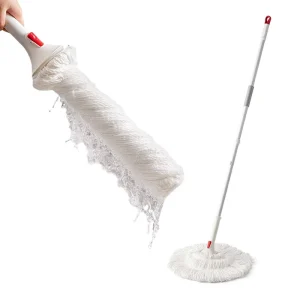 Jesun 360 Easy Wringing Hand Free Microfiber Twist Mop Wet Dry Self Wringing Cleaning Floor Mop for Home