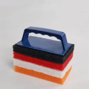 John Tools 8127-3 Heavy Duty Scouring Pad Multipurpose Nylon Scrubbing Sponges Erase Grime Scouring Pad Set Other Tools