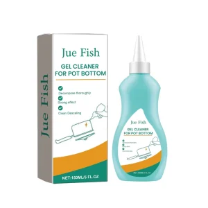Jue Fish Cooking Pot Cleaner Anti Grease Dirty Cleaning Black Scale Removal Pan Bottom Kitchen Gel Cleaner