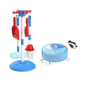 Kids’ Sweeper and Vacuum Cleaner Toy Set