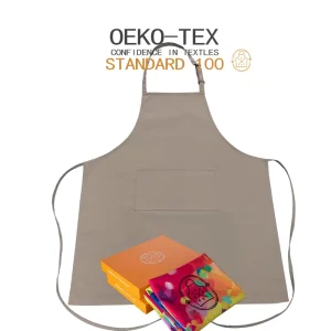 Kitchen Apron Barista Apron Natural Korean Long Cooking Cotton Aprons