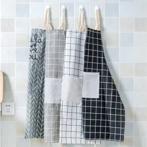 Kitchen Apron Cooking Aprons for Woman Cotton