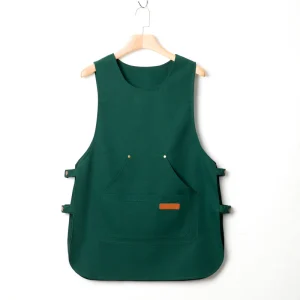 Kitchen Apron for Cleaning Multi Function Home Baking with Pockets Adult Kitchen Cleaning Apron