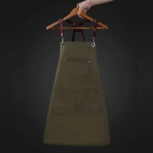 Kitchen Apron for Cleaning Multi Function Home Chef Baking Clothes with Pockets Adult Kitchen Cleaning Apron Custom Logo