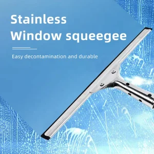 Kitchen Car Window Cleaning Factory Direct 8 Inch Floor Squeegee With Rubber Telescopic Handle Shower Window Cleaning Tool