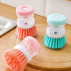 Kitchen Cleaning Brush Set Durable PP Material Comfortable Handle Dish Scrubbing Brushes Handmade Style Factory