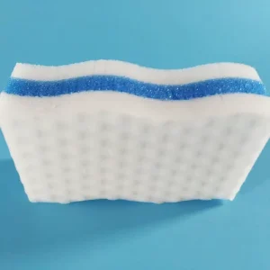 Kitchen Cleaning Dish washing Scrub Strong Decontamination Biodegradable Three layer Scouring Pad
