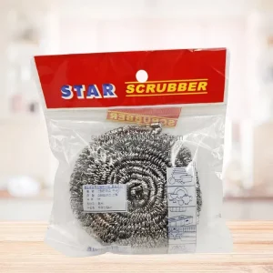 Kitchen Cleaning Heavy Duty Sustainable Multi Function Stainless Steel Spiral Round Ball Scourer Sponges & Scouring Pads