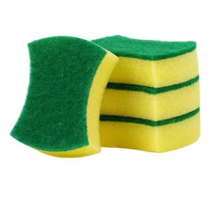 Kitchen Cleaning Household Cleaning Waist Shape Sponge Scouring Pad for Dishwashing Sponges & Scouring Pads