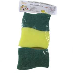 Kitchen Cleaning Products Dishwashing Cleaning Sponge Cloths Household Kitchen Sponge Scrub Pad