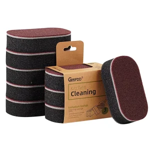 Kitchen Cleaning Sponges for Dishes Emery Sponge Scouring Pad Scrubbing Pots Kitchen Dishwashing Cleaning Sponge