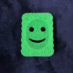 Kitchen Cleaning Tool Household Dish Wash Sponges Colored Scouring Pads Eco Friendly 11.5x7x2cm