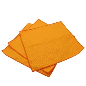 Kitchen Cleaning Wipes 40x40cm Waffle Weave Microfiber Cleaning Cloths Kitchen Towel