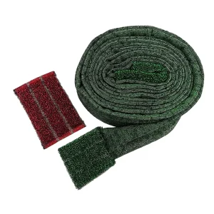 Kitchen Colorful Scrubber Sponge Fabric Semi Finished Scouring Pad Roll Composite Membrane Metallic Scrubber Fabric Rolls