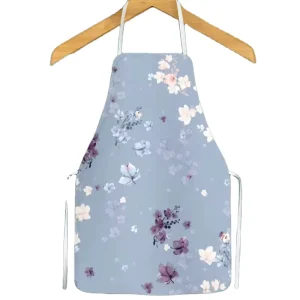 Kitchen Cooking Bib Polyester Apron with Logo Custom Vintage Waxed Canvas Chef Apron
