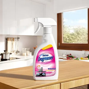 Kitchen Degreaser Oil Stain and Grease Remover Eco-Friendly Non-Toxic Spray