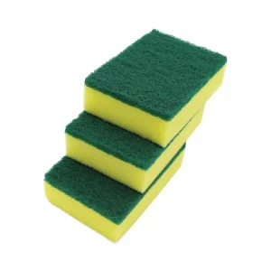 Kitchen Dish Sponge Different Packing Microfiber Loofah Cloth Scouring Pad Cleaning for Household Dish Washing