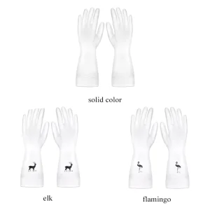 Kitchen Dish Washing Gloves Household Dishwashing Gloves Rubber Gloves for Washing Clothes