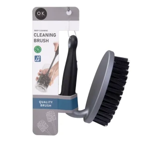 Kitchen Easy Grip Plastic Handle Floor Cleaning Scrub Brush