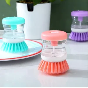 Kitchen Gadgets Innovative Cleaning Tool Kitchenware Small Product New Technology Smart Home Kitchen Plastic Round Brushes