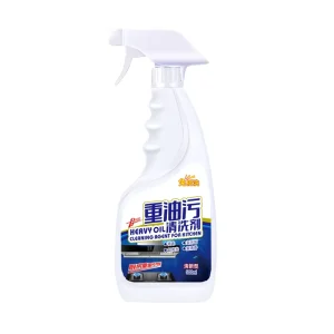 Kitchen Heavy Stain Cleaner Multi purpose Range Hood Degreaser and Oil Stain Remover Spray