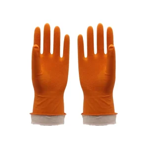 Kitchen Rubber Custom Made Work Commercial Reusable Cleaning Silicone for Dishwashing Household Latex Gloves