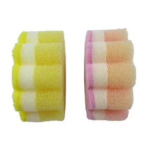 Kitchen Scouring Pads Cleaning Sponges Black Dishwashing Sponge