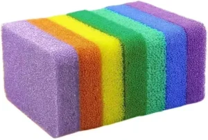 Kitchen Scrubber Sponges Absorbent Silicone for Cleaning Dishes Sponges Scouring Pads