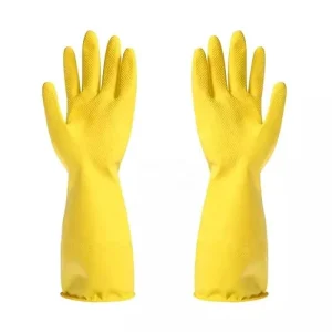 Kitchen Silicone Cleaning Gloves Household Scrubber Kitchen Clean Tool Rubber Gloves Heat Resistant Kitchen Cleaning Gloves