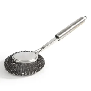 Kitchen Stainless Steel Cleaning Dish Pot Brush Tool Household Cleaning Accessories