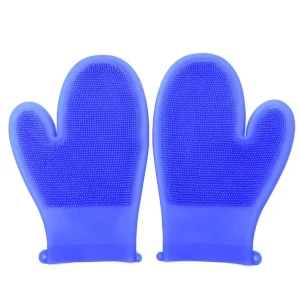 Kitchen Tool Hand Gloves Latex Free Silicone Dishwashing Gloves Customizable PMS Color Medium Cleaning