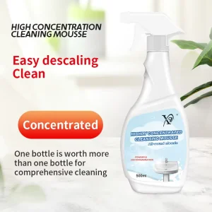 Kitchen and Bathroom Cleaner Spray for Descaling Stain and Grease Removal