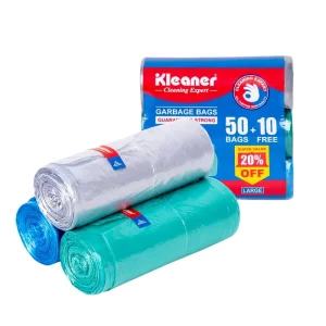 Kleaner 50*70CM Large Size Vest type Garbage Bag Easy Grab Trash Bags Household Plastic Rubbish Bags