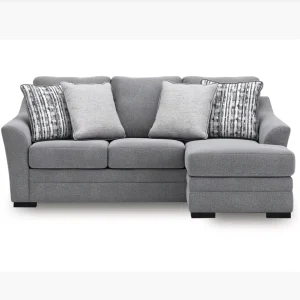 L-Shape High-Resilience Upholstered Office Executive Sofa Bed Two-Seat