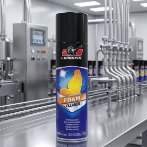 LAMBOSS Lemon Scented 650ML Foaming Cleaner OEM ISO9001 Factory Car Care Manufacturer’s Cleaner & Wash Product Cleaning