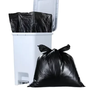 LDPE Plastic Garbage Bags Roll Custom Small Thick Rubbish Bags for Household Trash Camping Manufacturer
