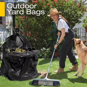 Large 55 Gallon Heavy Duty Trash Bag for Yard Waste