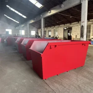 Large 8cbm Recycling Waste Bin New Condition Skip Container for Solid Waste for Construction Farm Industries