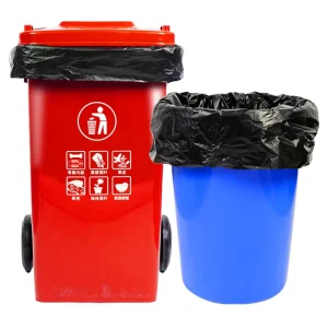 Large Black Heavy Duty Trash Bags with Valve 90x110cm 3 Ply for Indoor and Outdoor Use Garbage Bags for Household Products