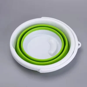 Large Capacity 10L Durable Plastic PP Eco-Friendly Folding Bucket Portable Outdoor Camping Fishing Household Basin