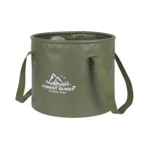 Large Capacity Collapsible Camping Water Bucket Portable Plastic Folding Container for Outdoor Activities Fishing Hiking Travel