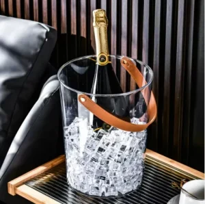 Large Capacity Eco-Friendly Plastic Wine Coolers and Ice Buckets for Parties Bars KTVs and Household Use
