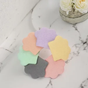 Large Cat Paw Powder Puff Honeycomb Non Latex Face Wash Makeup Remover Beauty Tool High Sponges Scouring Pads