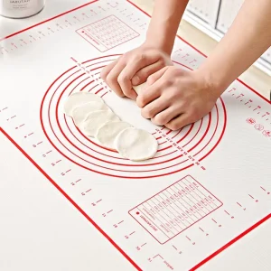 Large Thick Non-Stick Silicone Pastry Mat for Rolling Dough Baking and Pastry Tools 1-Piece