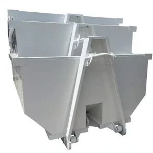 Large Volume Hook Lift Garbage Bin for Waste Disposal